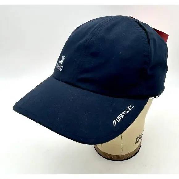 New HELLY HANSEN Navy Viking Yacht Cruises Hat Deck Crew Sailing Boat Baseball - Picture 2 of 12